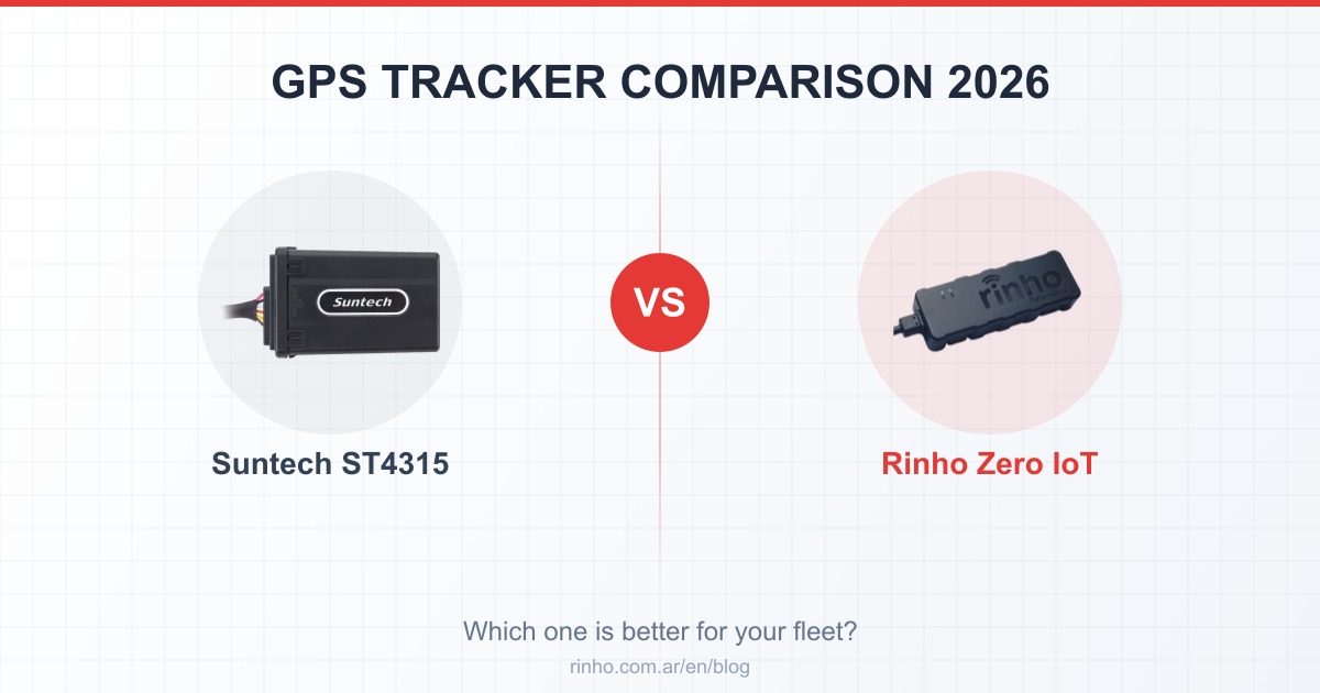 Suntech ST4315 vs Rinho Zero IoT Comparison