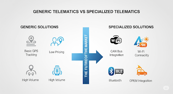 Más Allá de la Telemática Básica: Las Oportunidades del Mercado Especializado