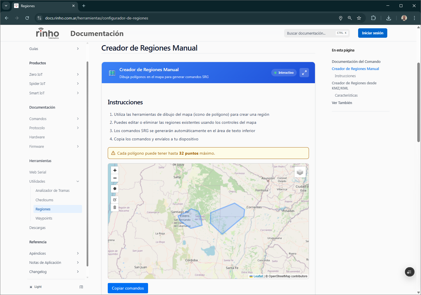Configurador de Waypoints