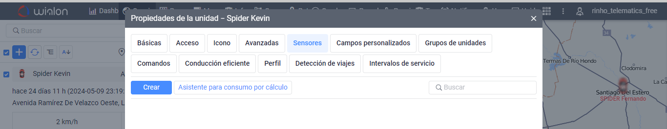 Diagrama de cableado para detección de motor encendido